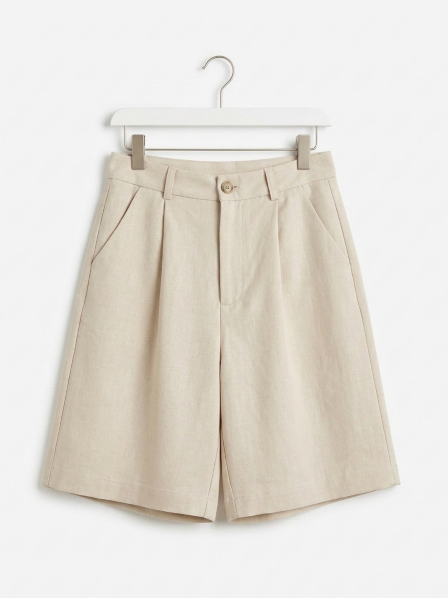 High Waisted A-Line Shorts