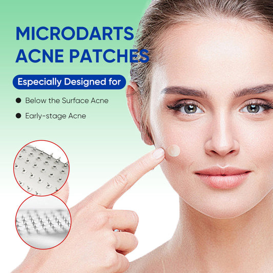 Round Acne Patches with Vitamin E