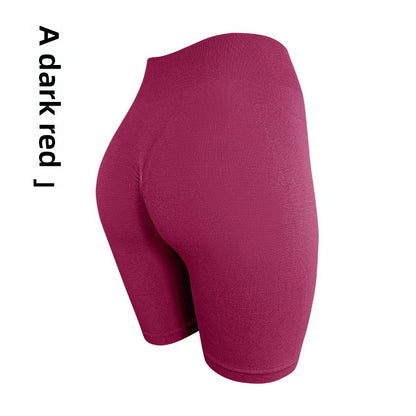 High-Waisted Yoga Sports Shorts