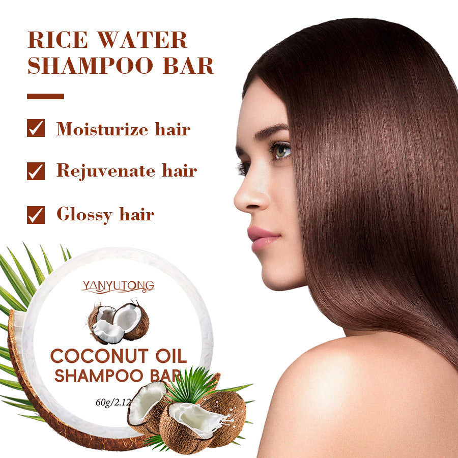 Coconut oil shampoo bar Drip Depot