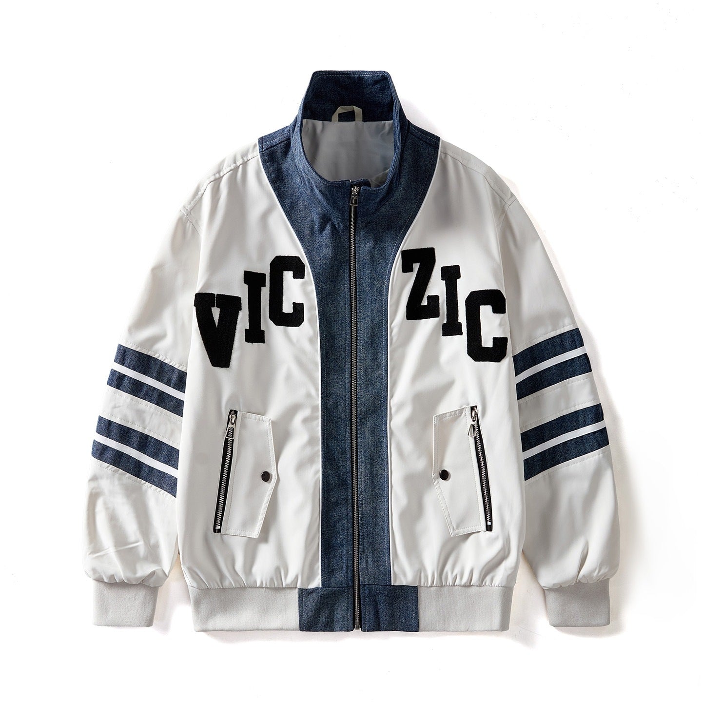 Casual Loose Fit Baseball Jacket Drip Depot