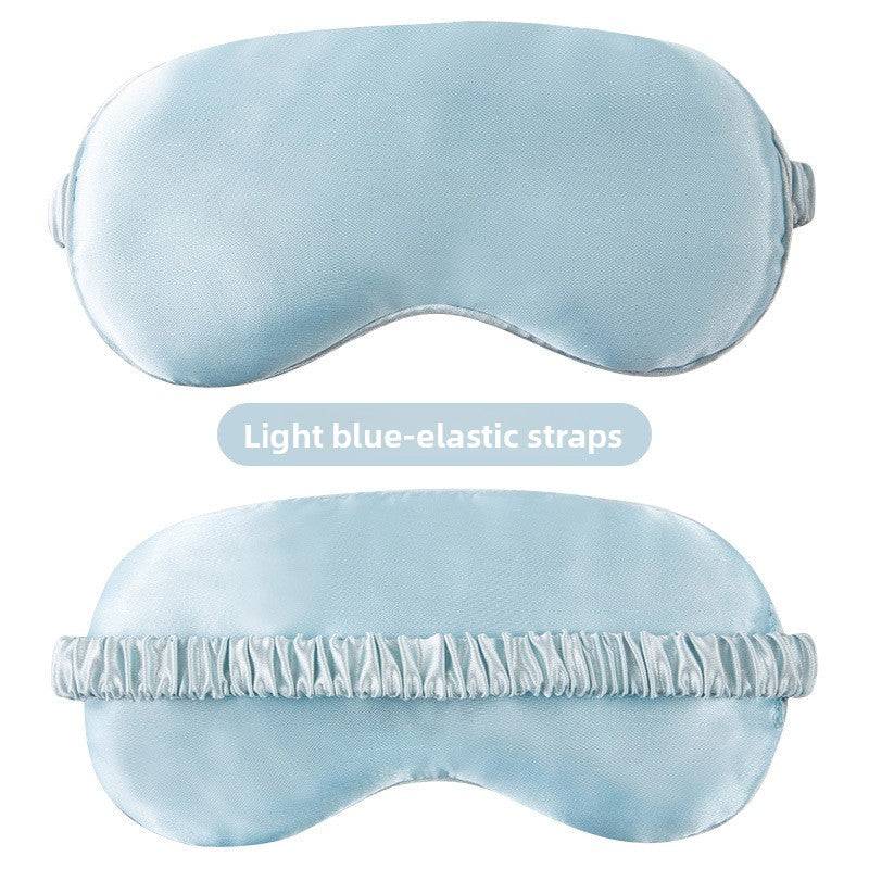 Reversible Satin Sleep Eye Mask with Light Blocking Drip Depot