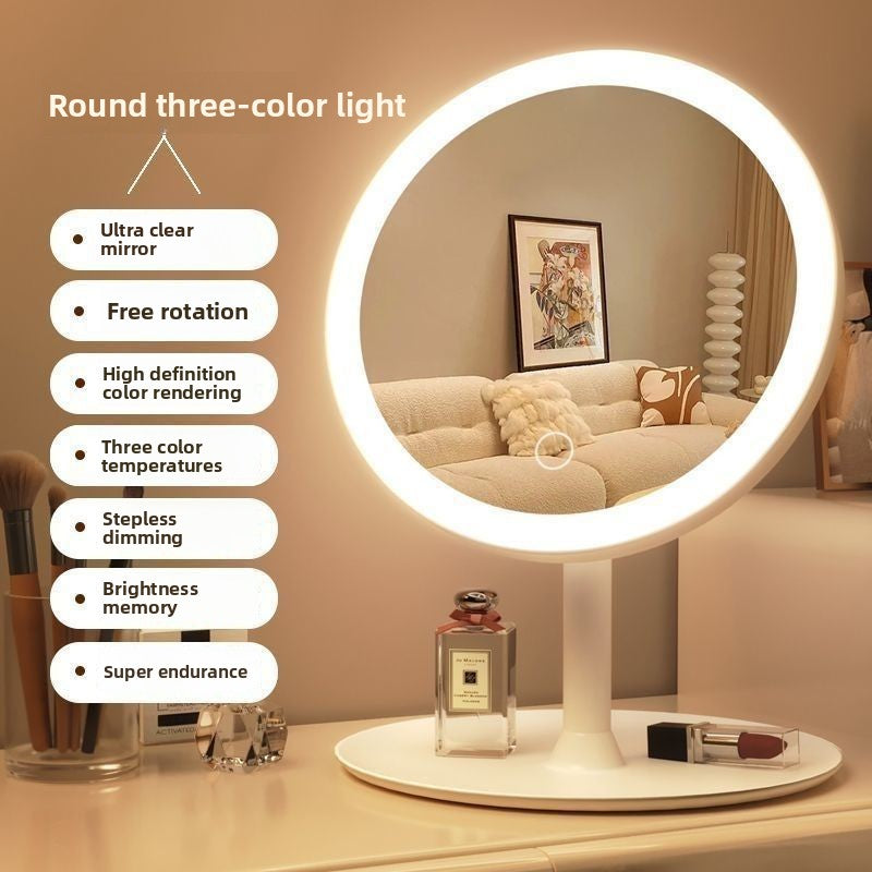 Smart Makeup Mirror with LED Lights