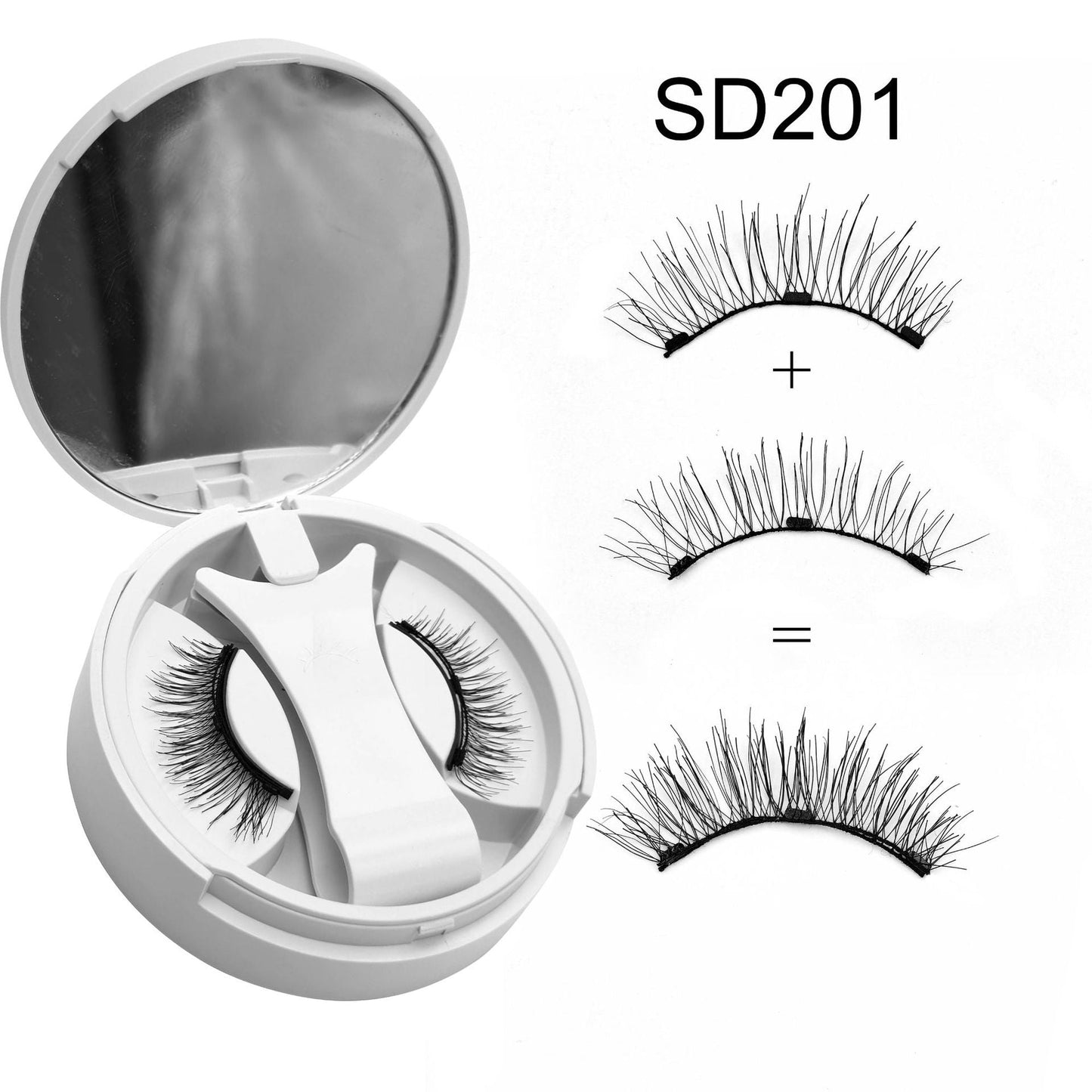 Magnetic False Eyelashes Natural Look Drip Depot