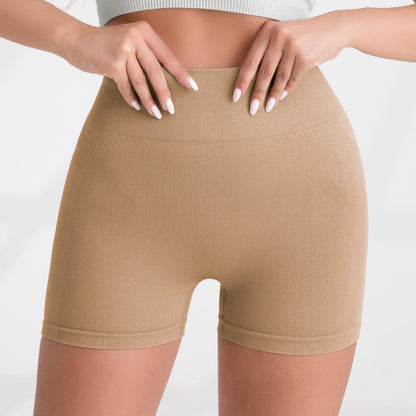 Running Athletic Fitness 3/4-Length Shorts for Peachy Buttocks and Yoga
