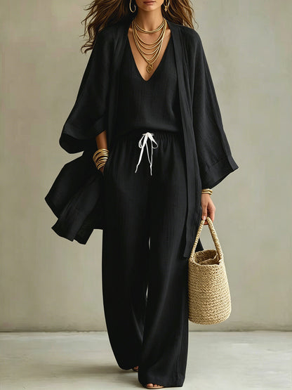 Casual Three Piece Set