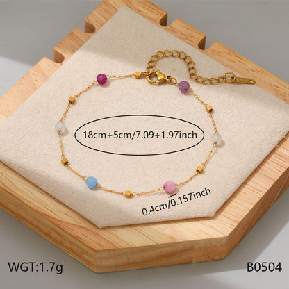 Geometric Titanium Steel Bracelet