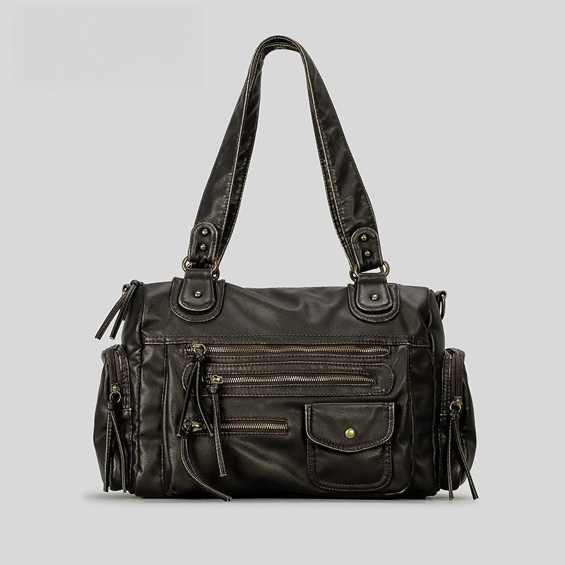 Retro Color-Changing Crossbody Shoulder Bag
