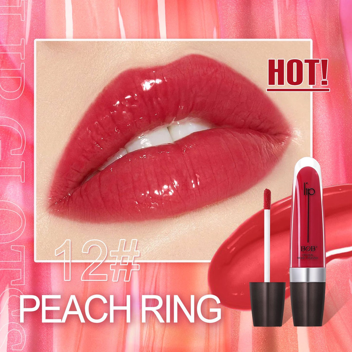 Lip gloss cosmetics