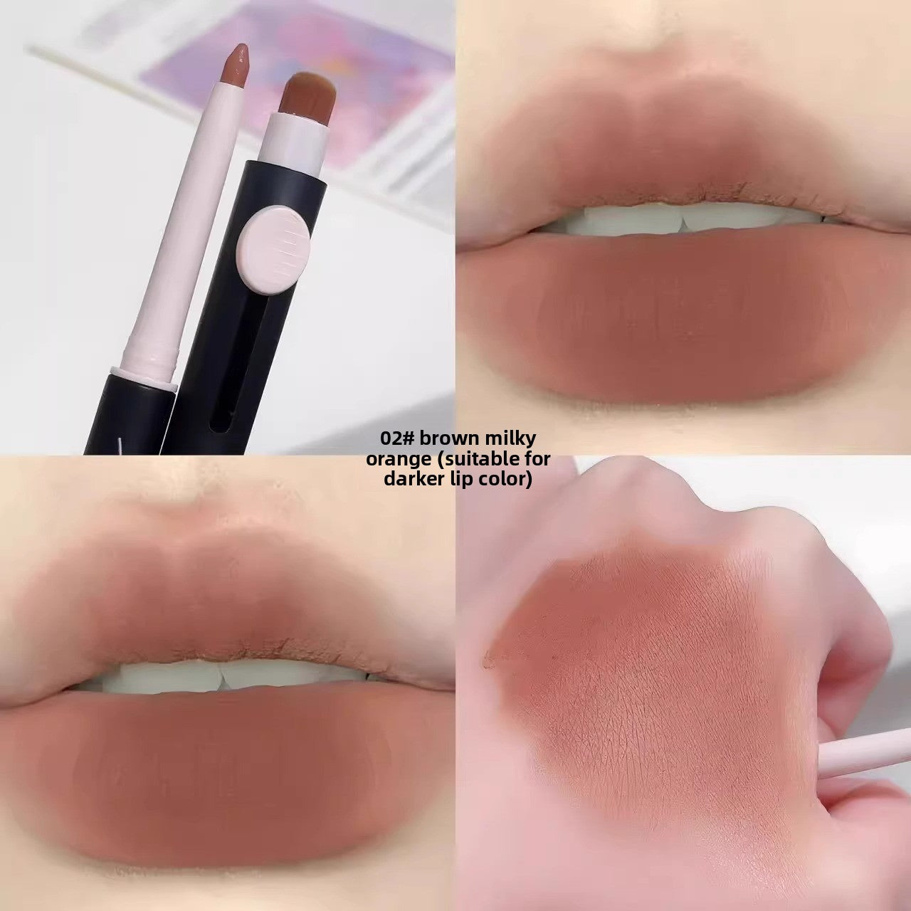 Double-ended lip liner