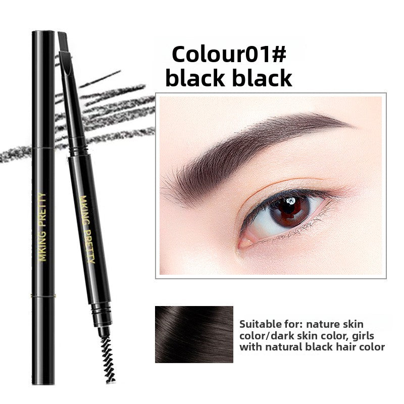 Triangle-head eyebrow pencil