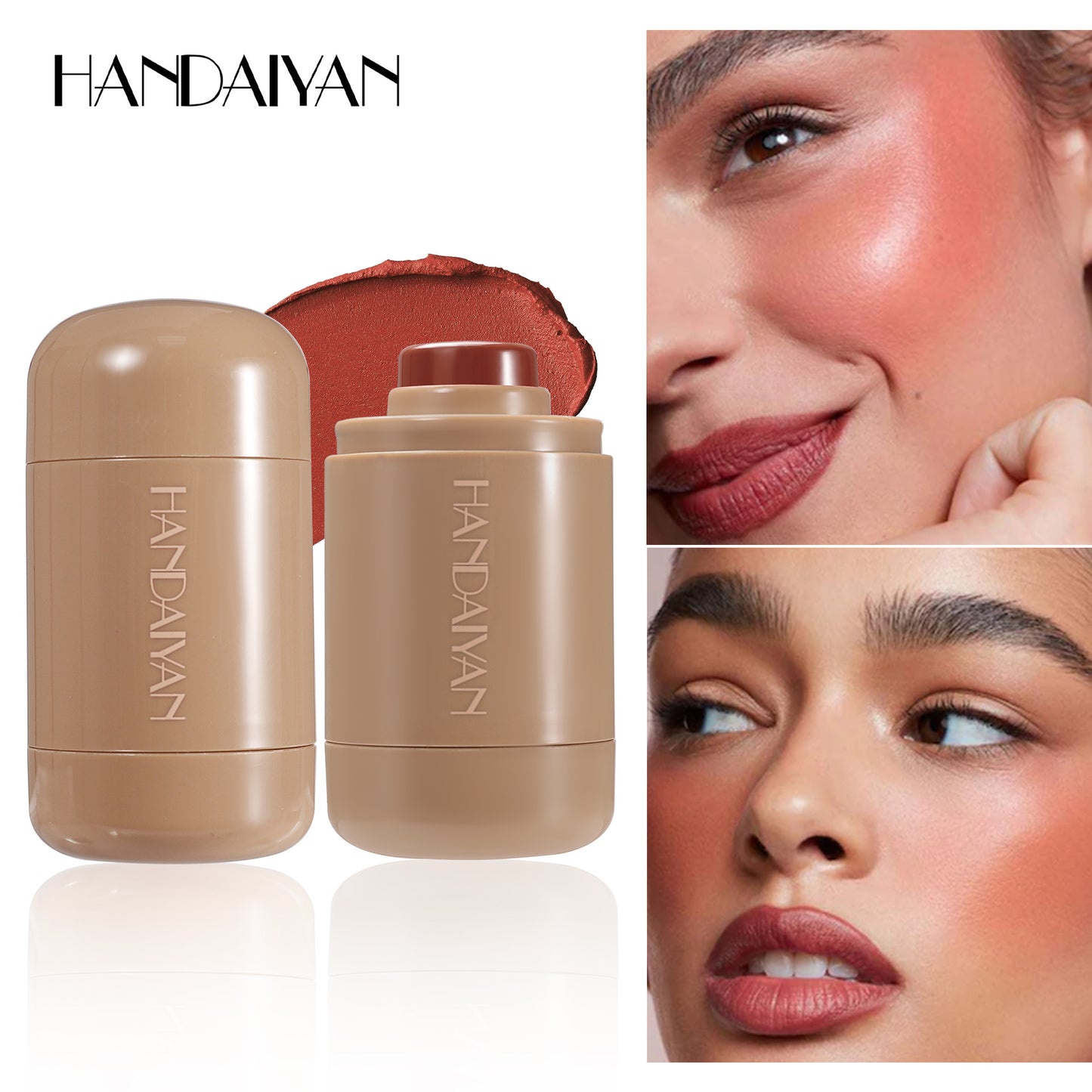 Matte Lip and Cheek Blush Stick