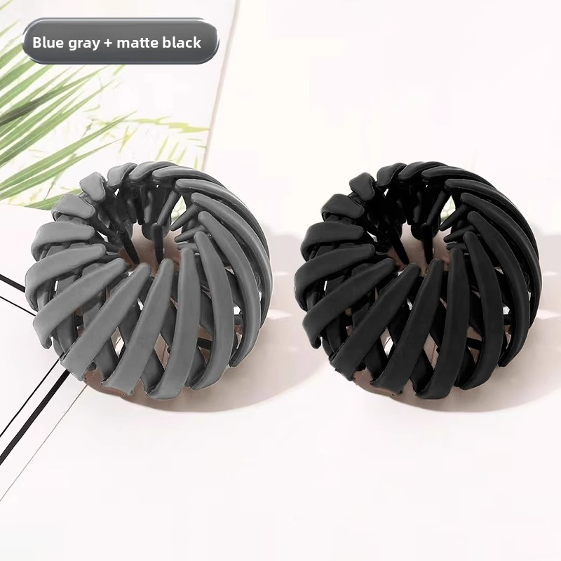 Retractable Hair Bun Maker Clip