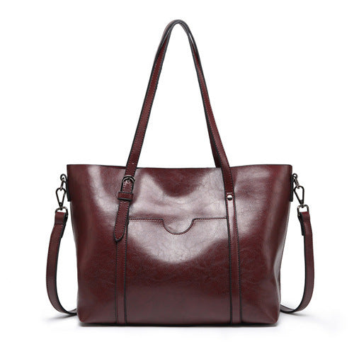 Retro Tote Bag with Adjustable Strap