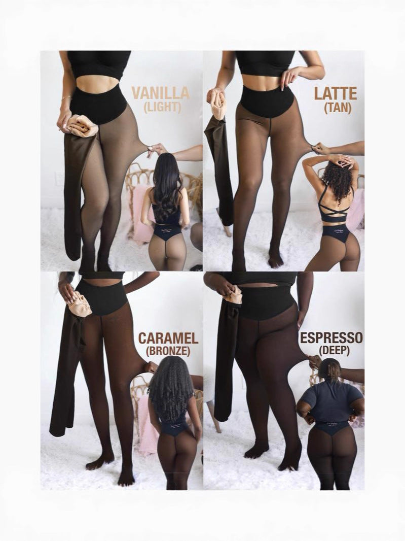 Fleece-lined leggings