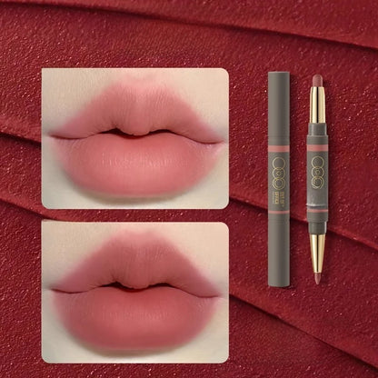 Double-ended lip liner