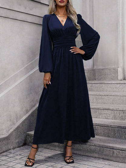High-slit dress