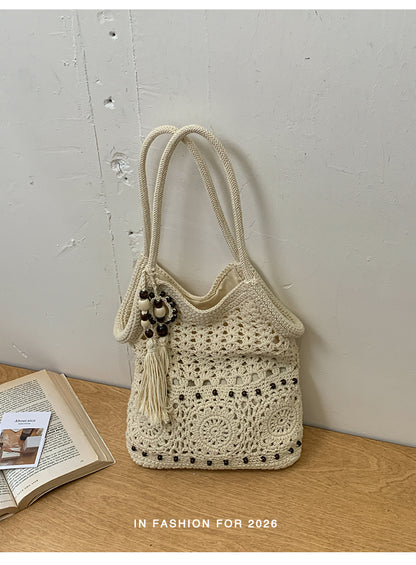 Cotton Underarm Shoulder Bag