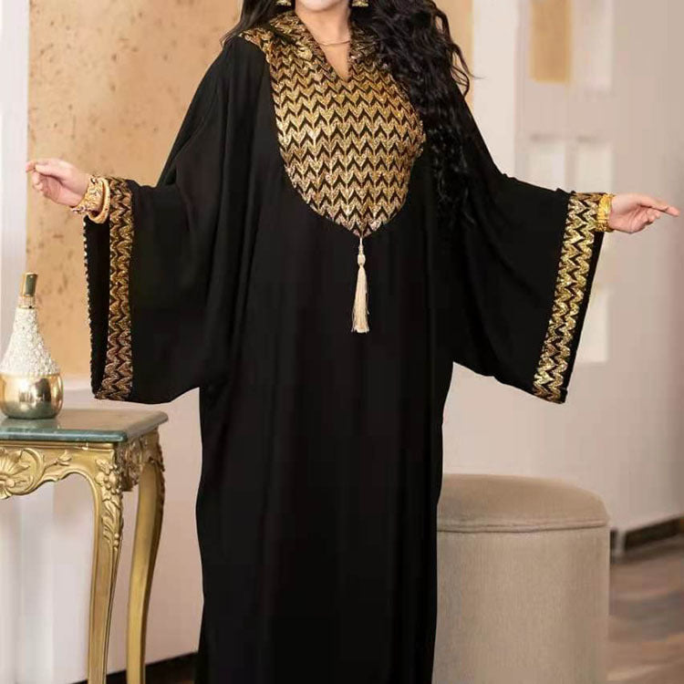 Elegant Knitted Mid-Waist Dress