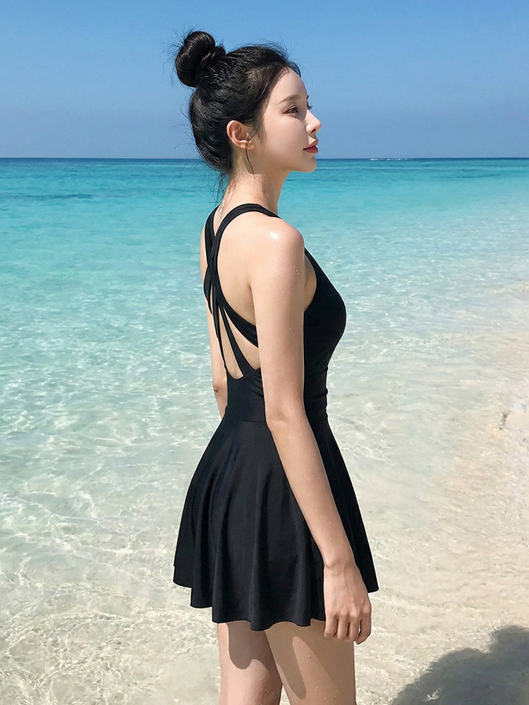 One Piece Swimsuit Tummy Control Backless