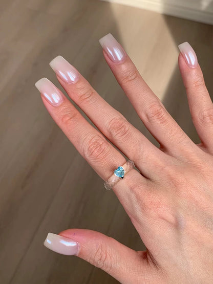 Super Shiny Minimalist Ins-Style Niche Personality Ring for Women Drip Depot