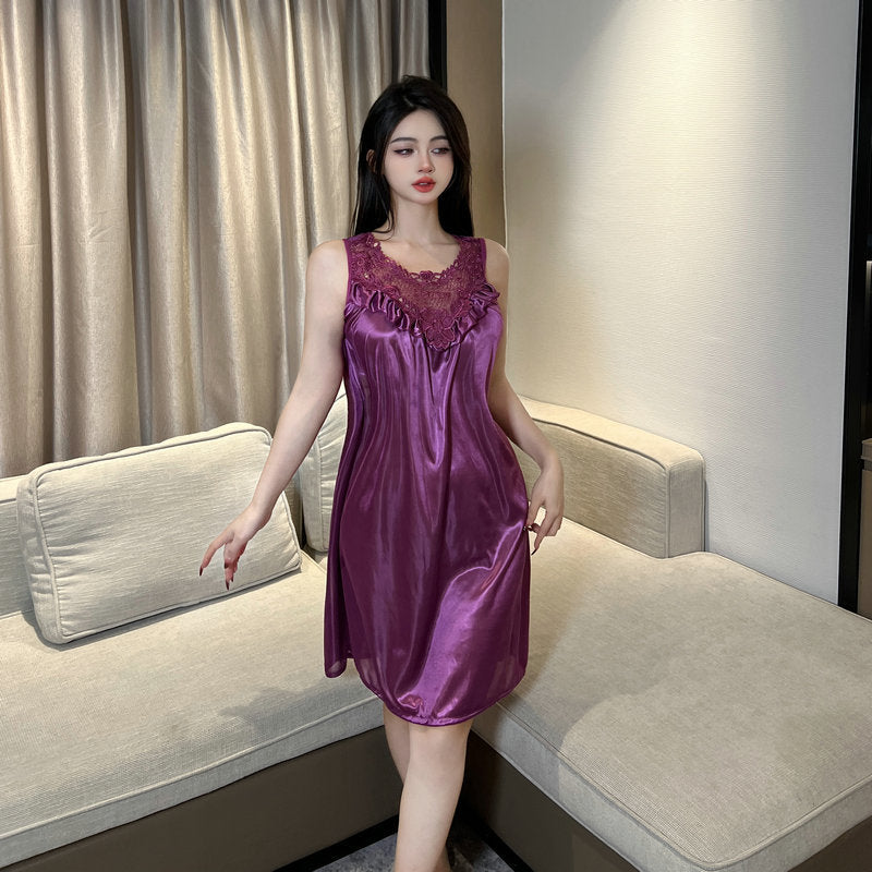 Suspender nightgown