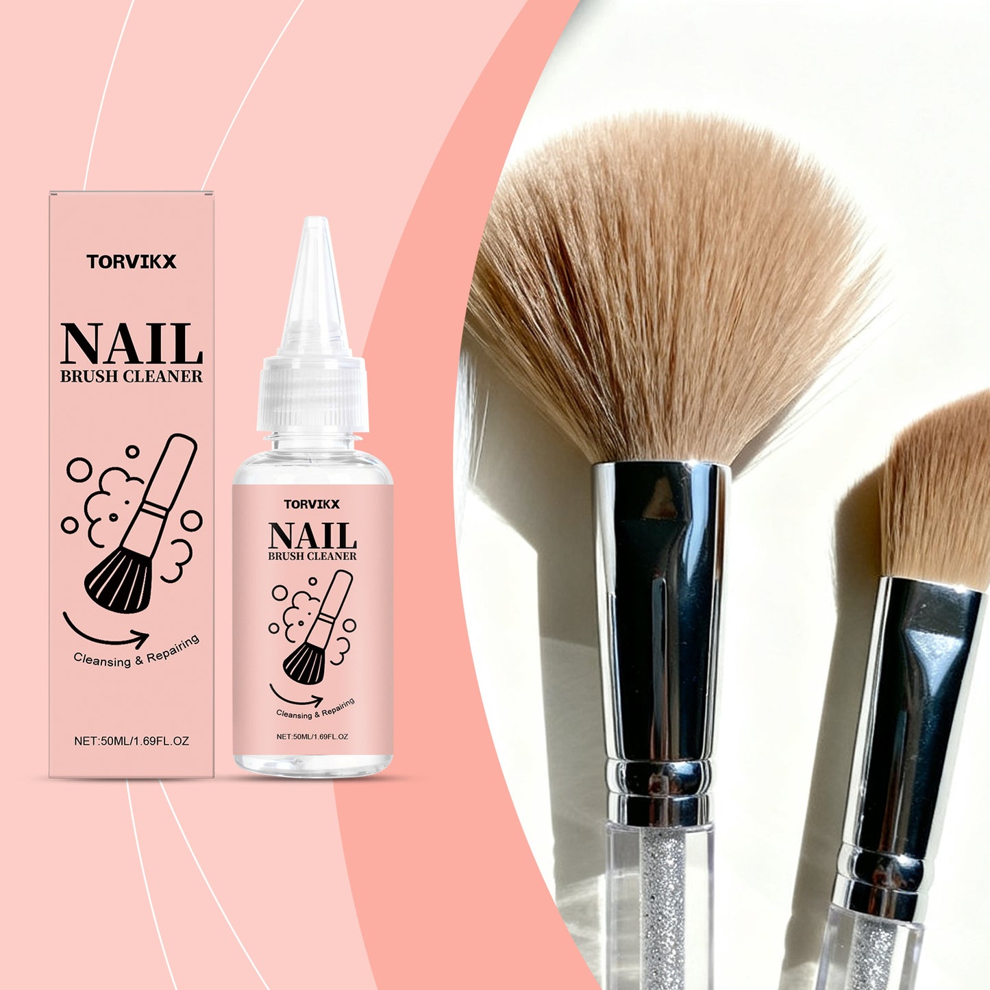 Makeup Brush Cleaner for Daily Brush Care
