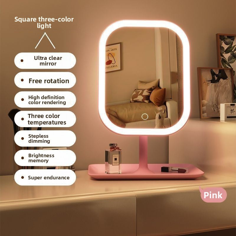 Smart Makeup Mirror with LED Lights