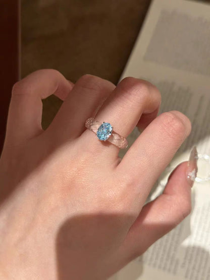 Super Shiny Minimalist Ins-Style Niche Personality Ring for Women Drip Depot