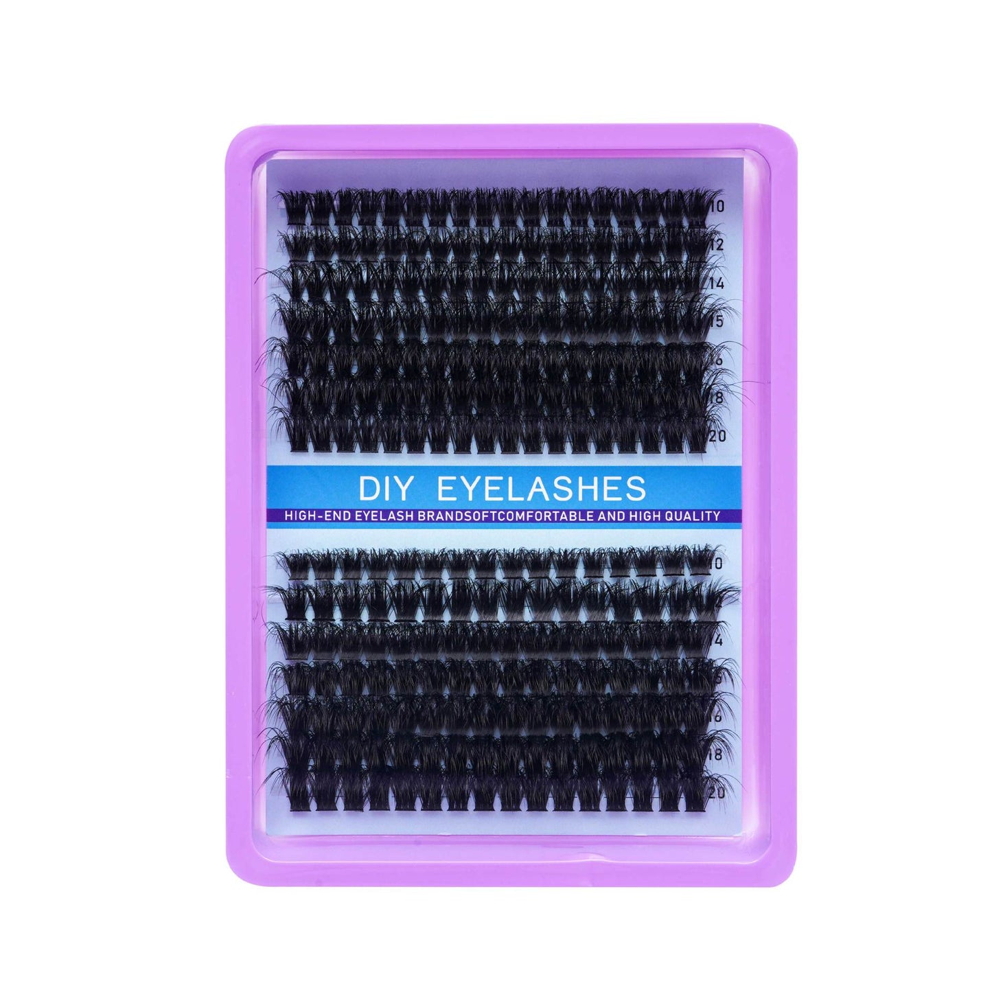 DIY Segmented False Eyelashes Natural Look
