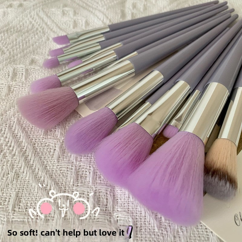13-Piece Makeup Brush Set with Storage Bag