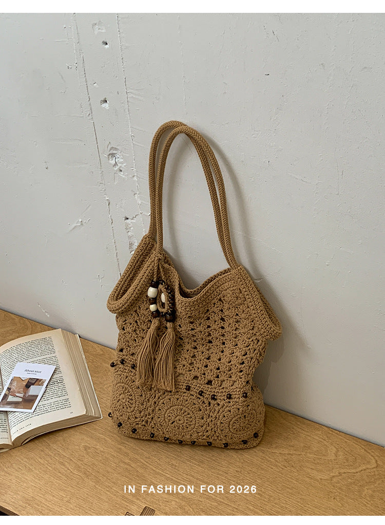 Cotton Underarm Shoulder Bag