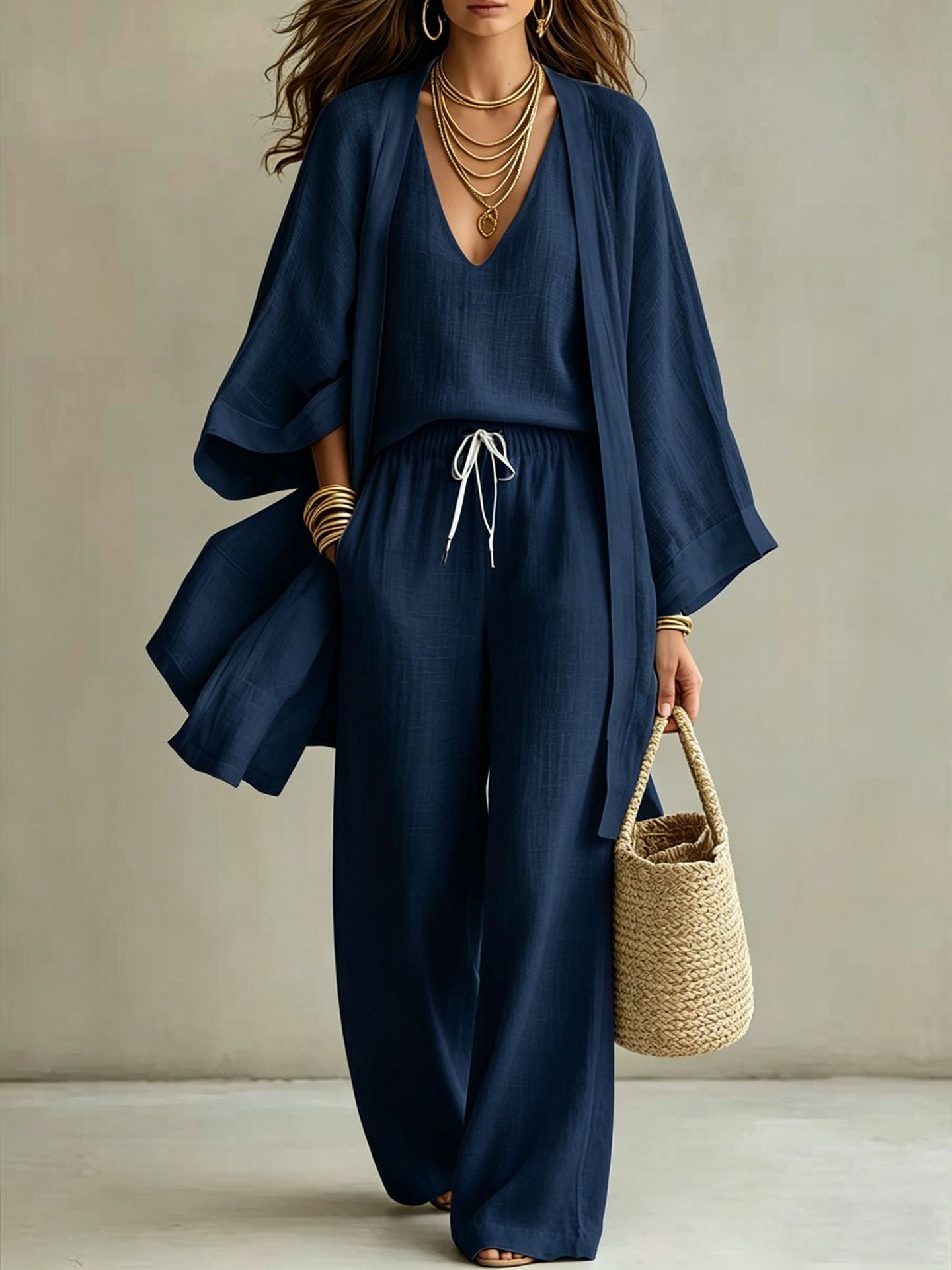 Casual Three Piece Set