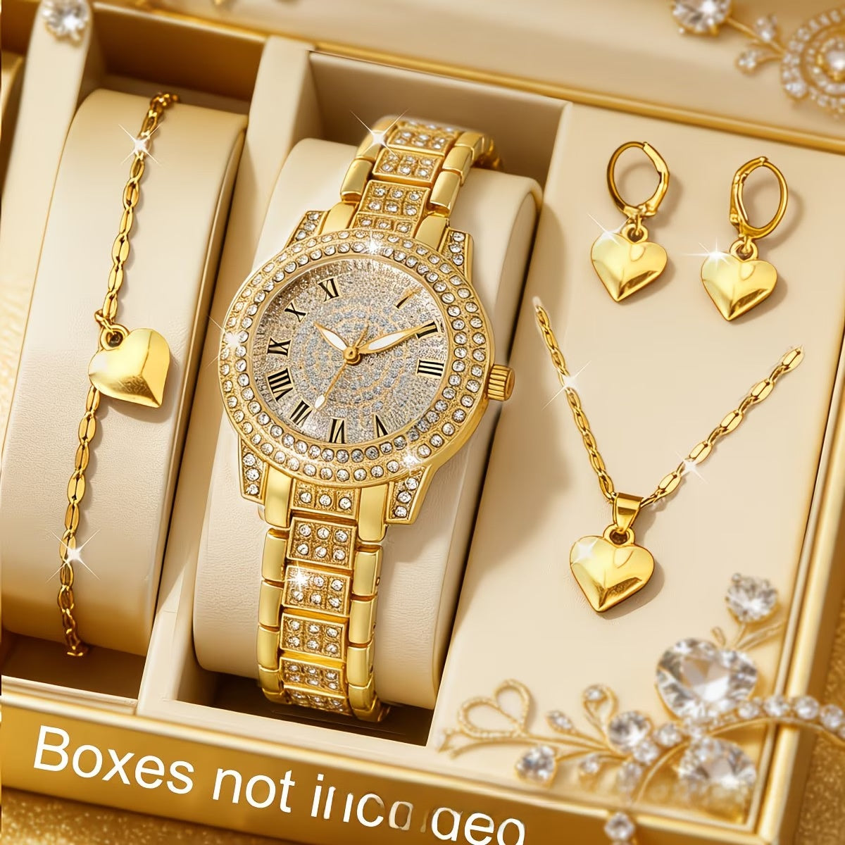 Fashion Roman Numeral Quartz Watch