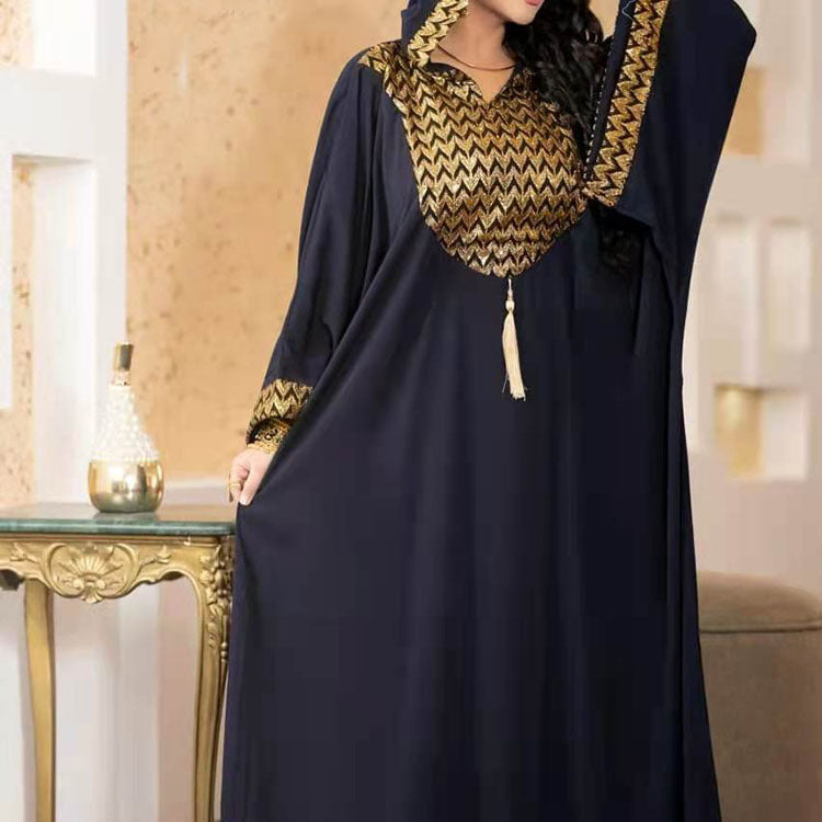 Elegant Knitted Mid-Waist Dress