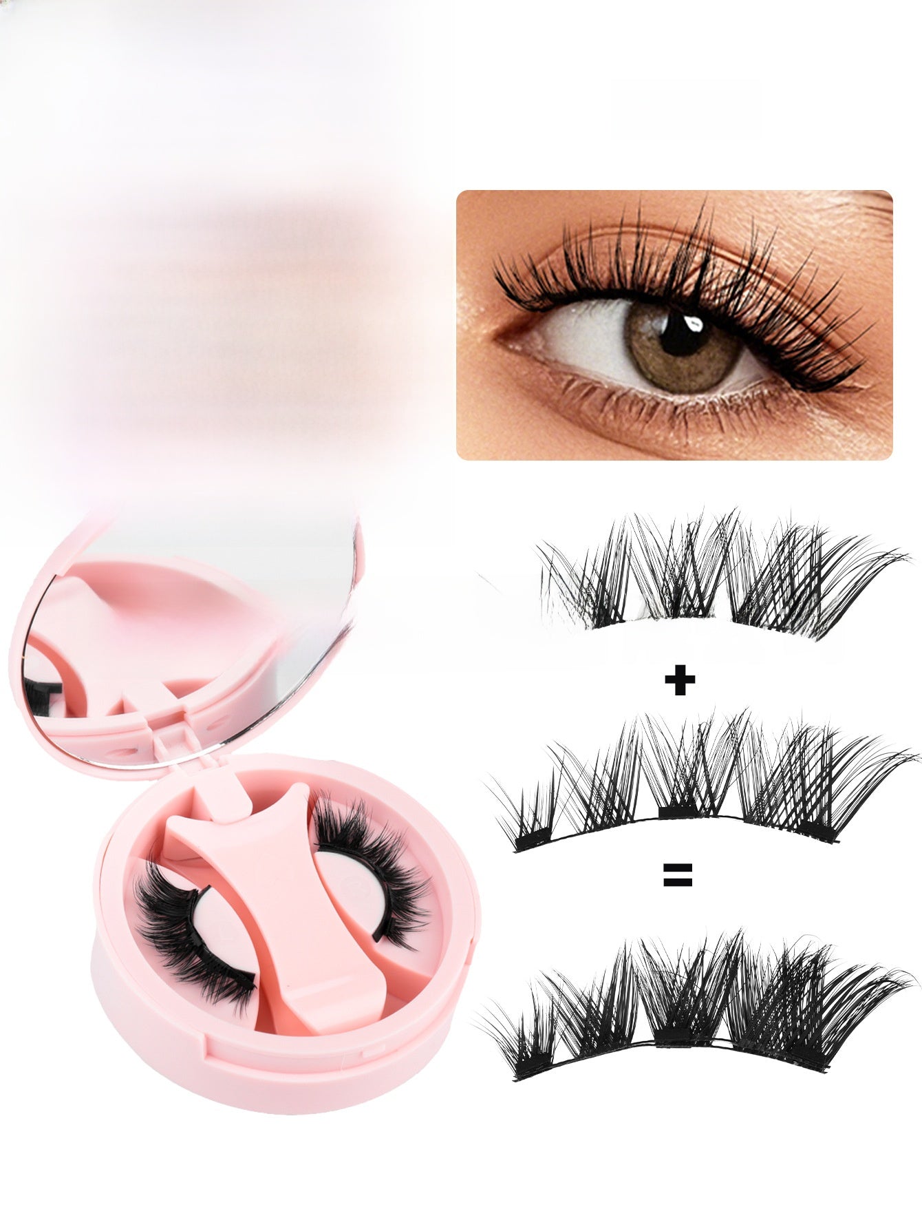 Magnetic False Eyelashes Set