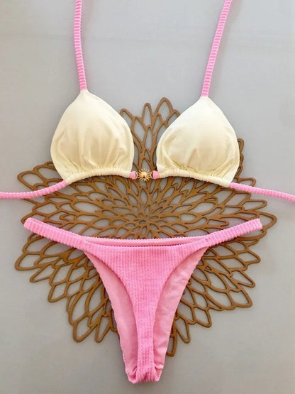 Women's Strappy Bikini Swimsuit