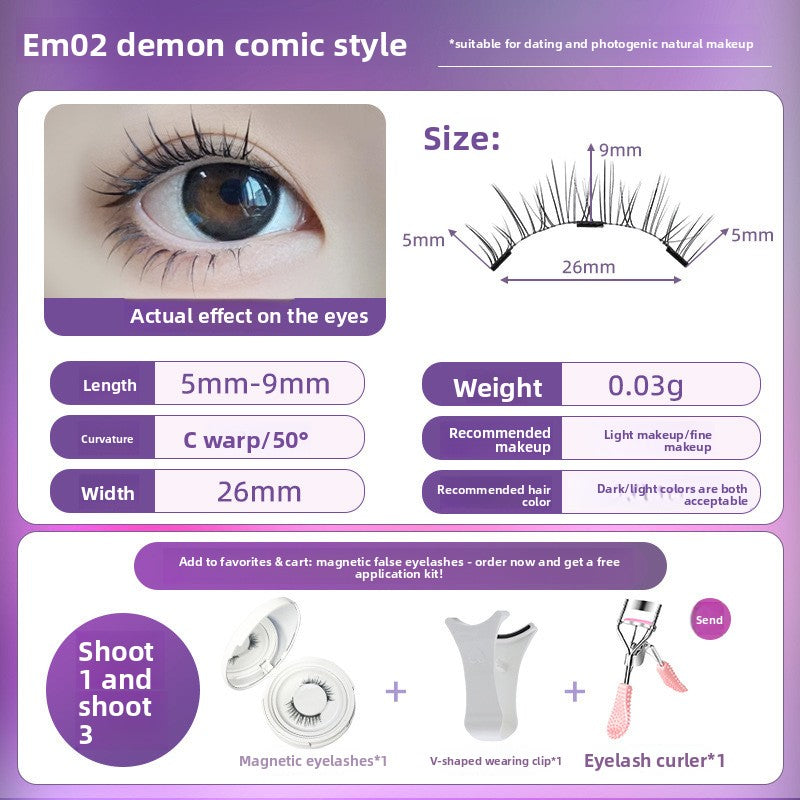 Magnetic False Eyelashes Drip Depot