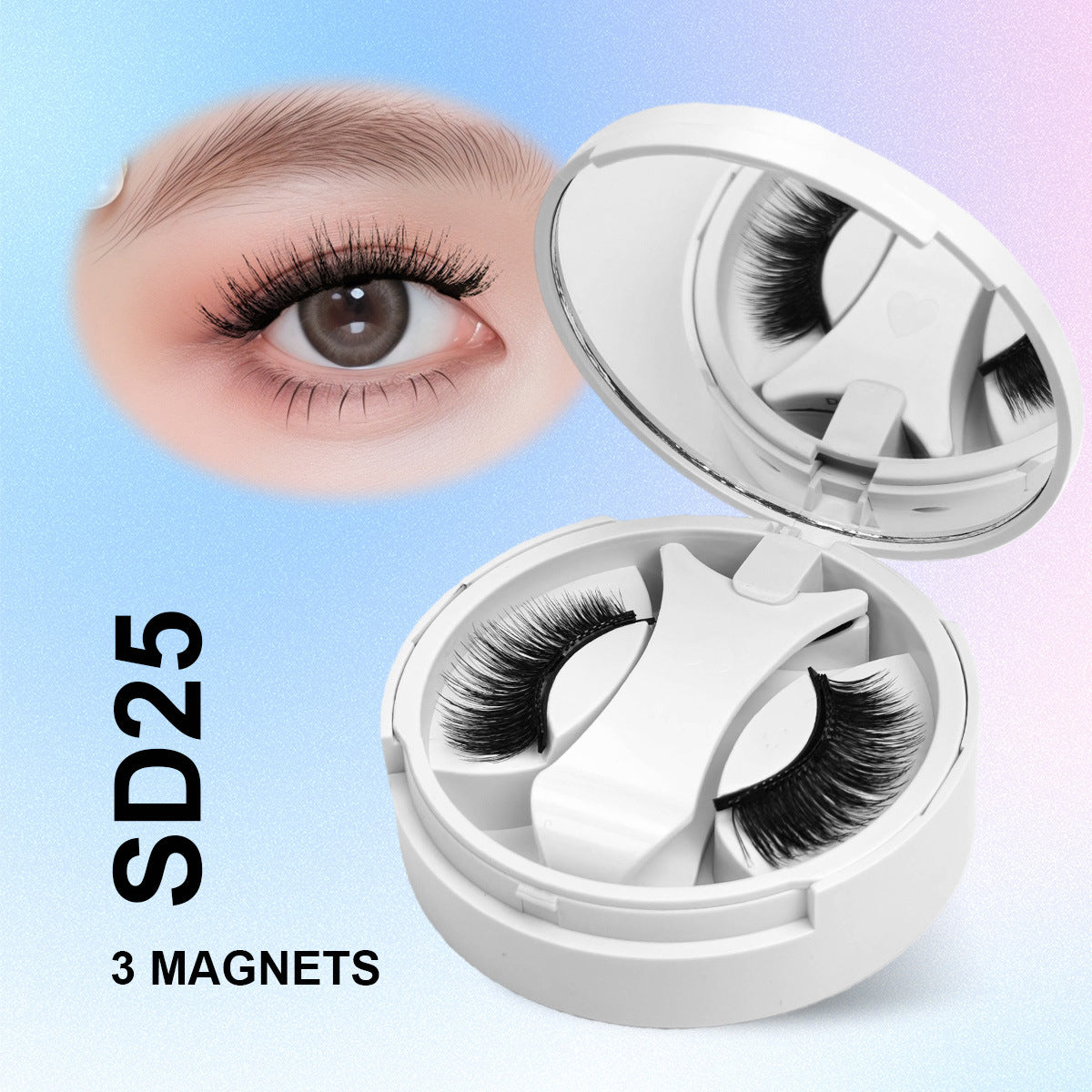 Magnetic False Eyelashes Natural Look Drip Depot