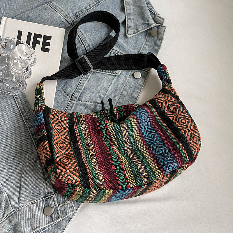 Crossbody dumpling bag