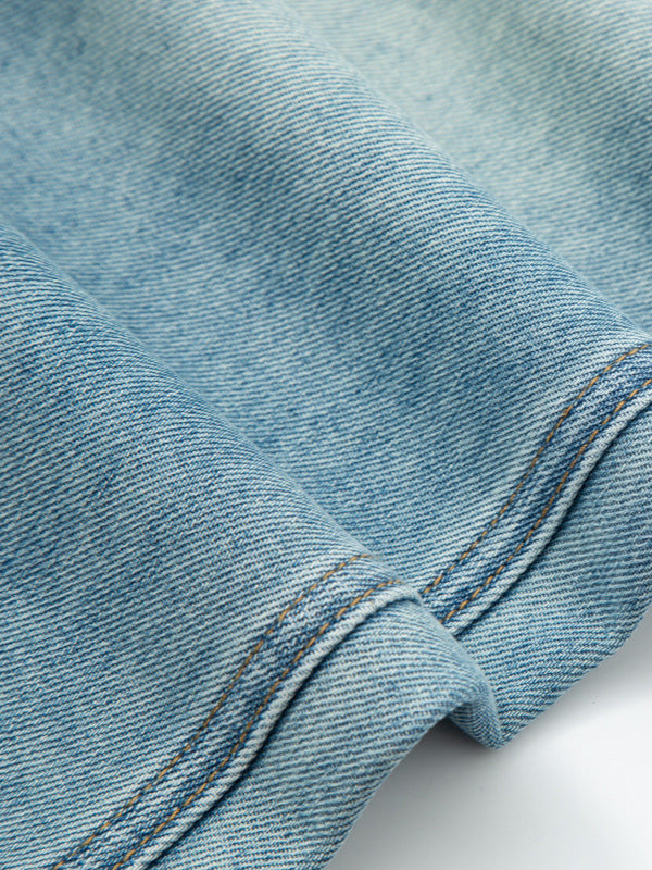 Casual Tencel Cropped Jeans Drip Depot