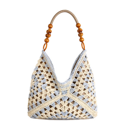 Straw Woven Tote Shoulder Bag