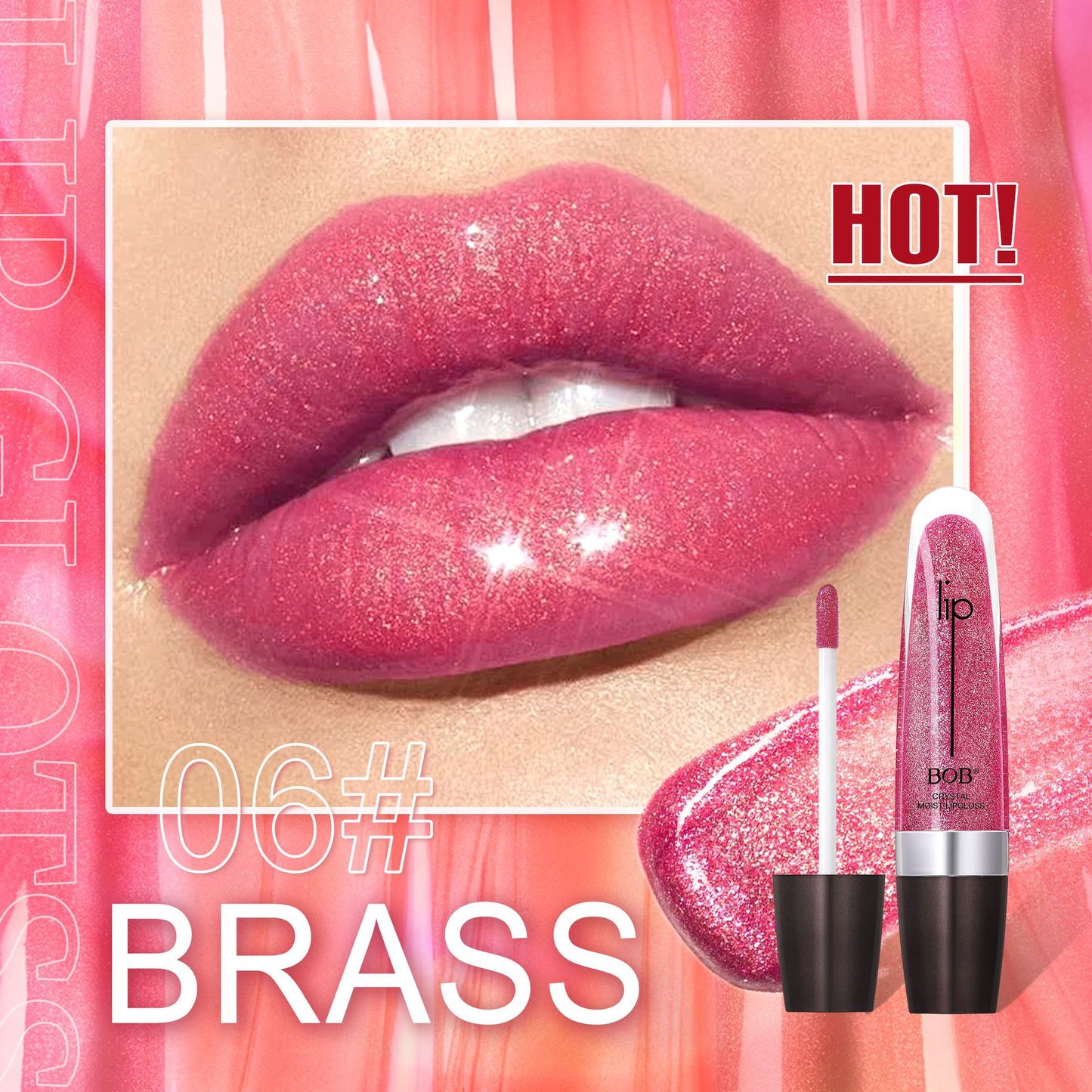 Lip gloss cosmetics