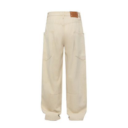 Loose Straight Washed Jeans Drip Depot
