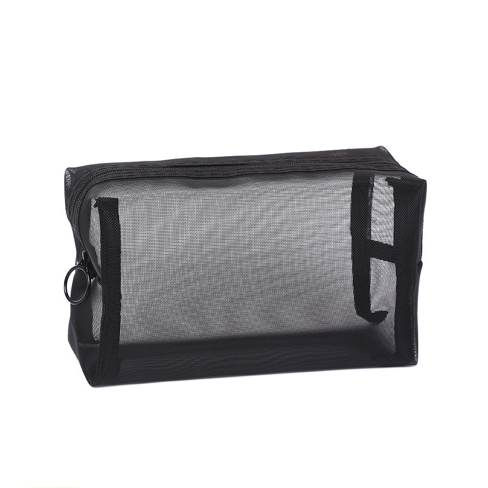 Transparent Mesh Makeup Toiletry Bag