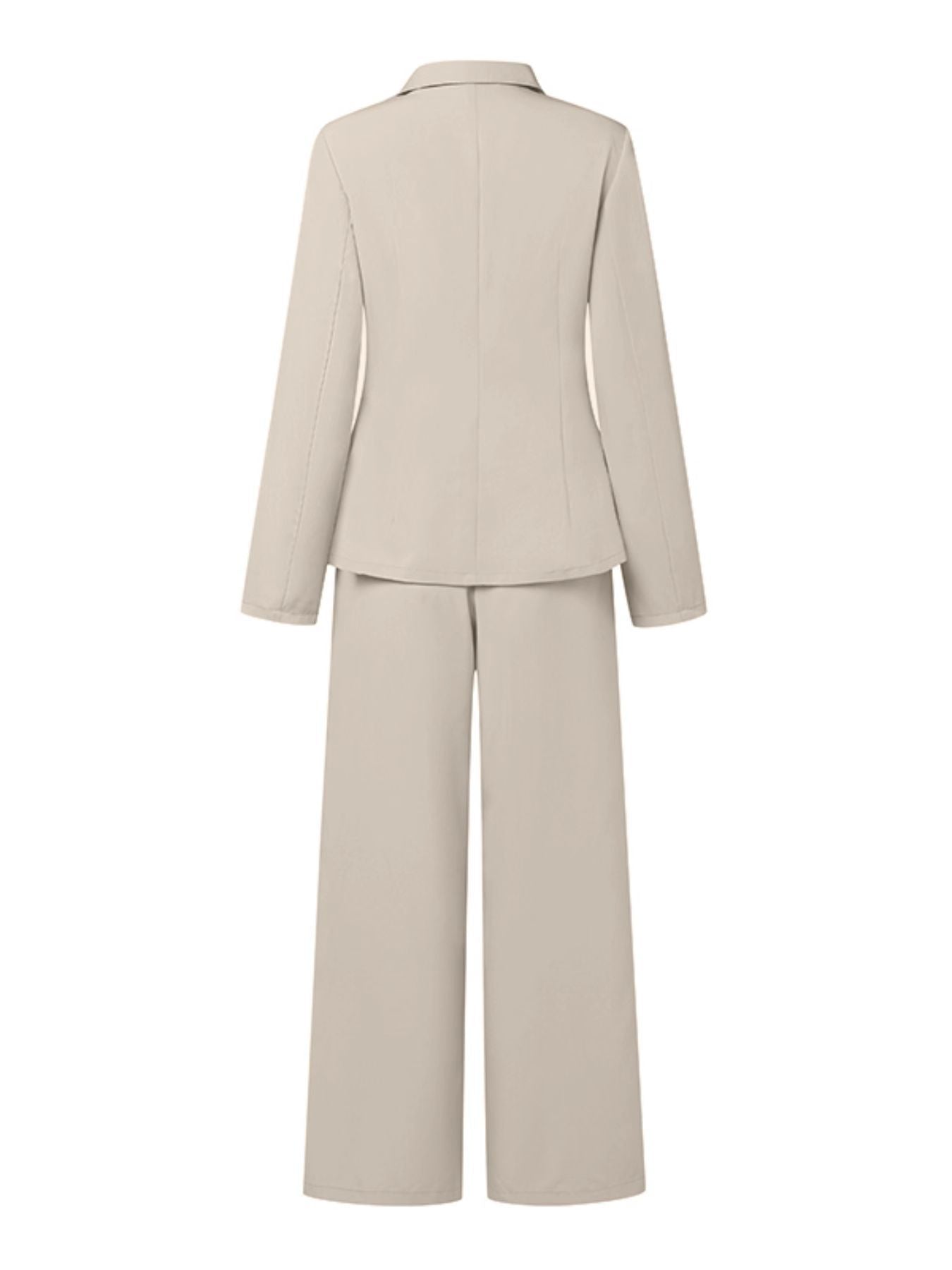 Elegant Tie-Waist Suit Set