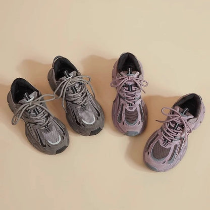 Women's Platform Casual Sneakers Breathable Mesh Running Shoes Drip Depot