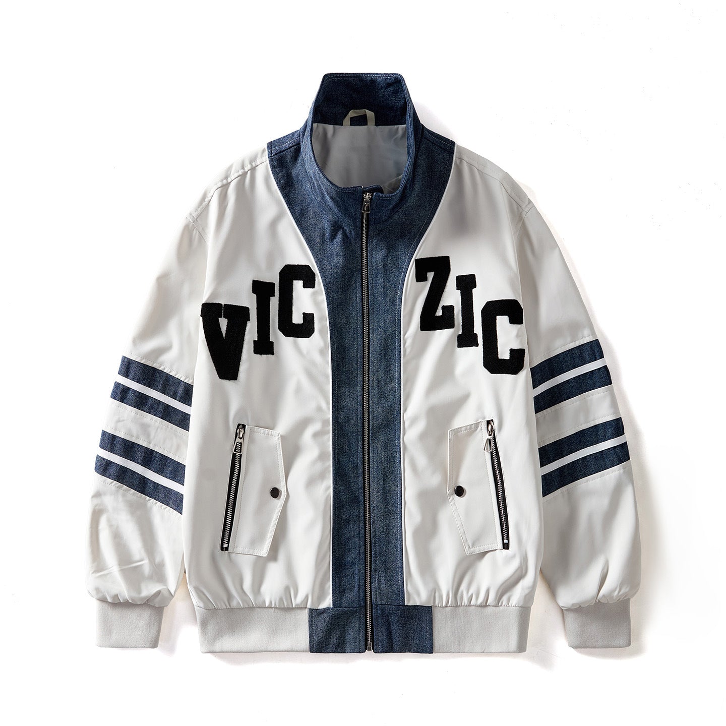 Casual Loose Fit Baseball Jacket Drip Depot