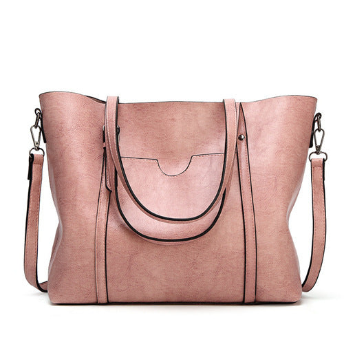 Retro Tote Bag with Adjustable Strap