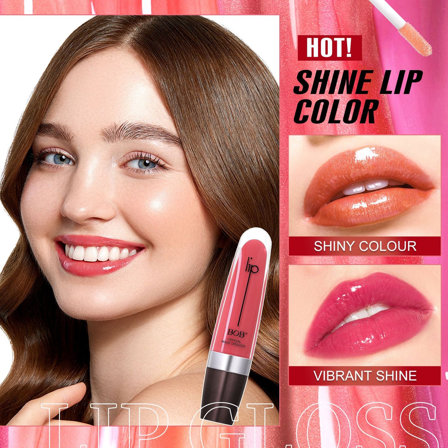 Lip gloss cosmetics